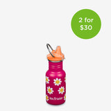12oz Kid's Sippy Bottle - flowers design - 2 for $30