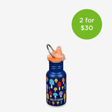 12oz Kid's Sippy Bottle - Mushrooms design - 2 for $30