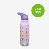 12oz Kid's Insulated Water Bottle - Ice Cream graphic - 2 for $50