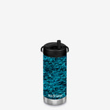 12oz Insulated Water Bottle with Straw Lid - Mossy Oak Camo - Bass