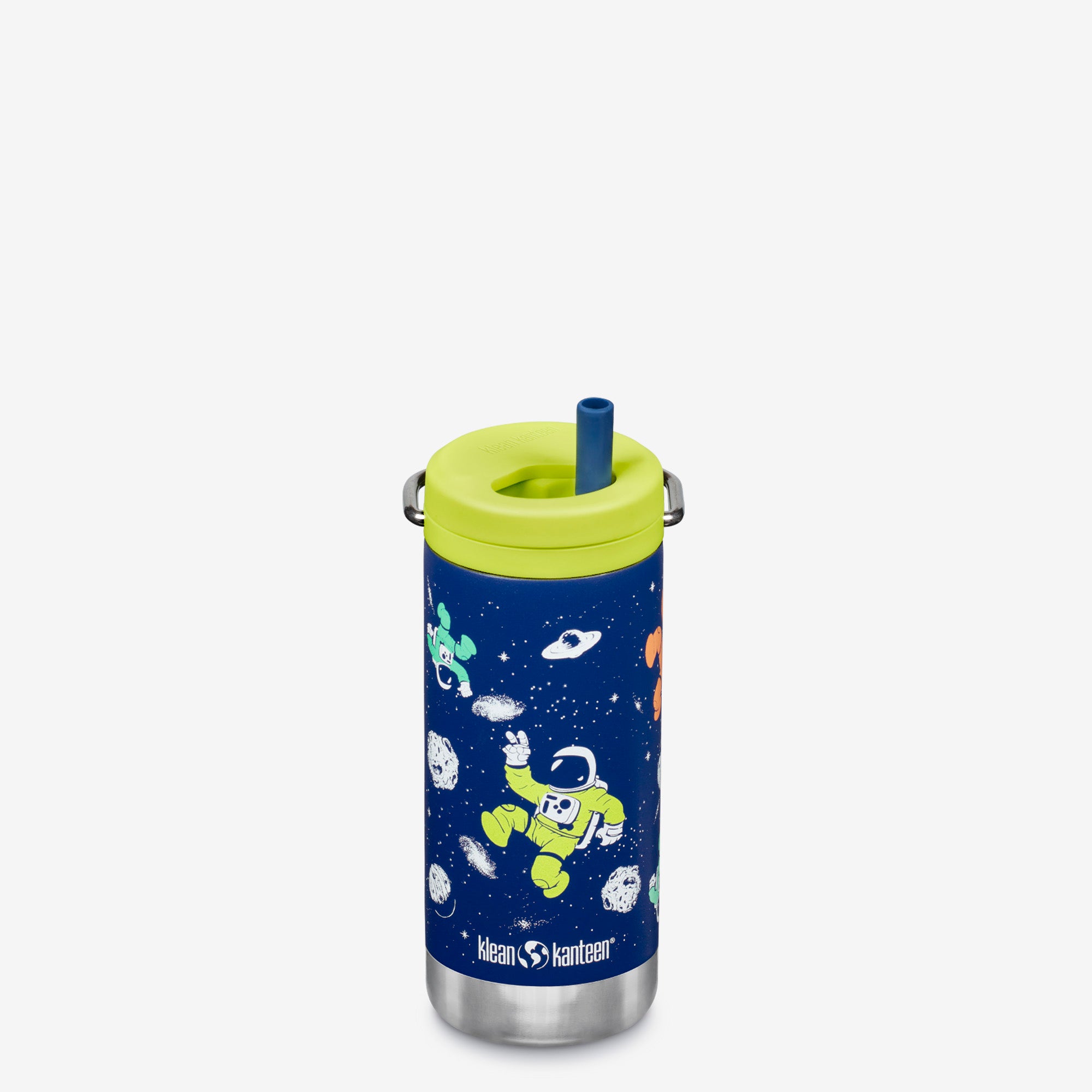 Insulated Water Bottle - TKWide 12 oz with Steel Straw | Klean Kanteen