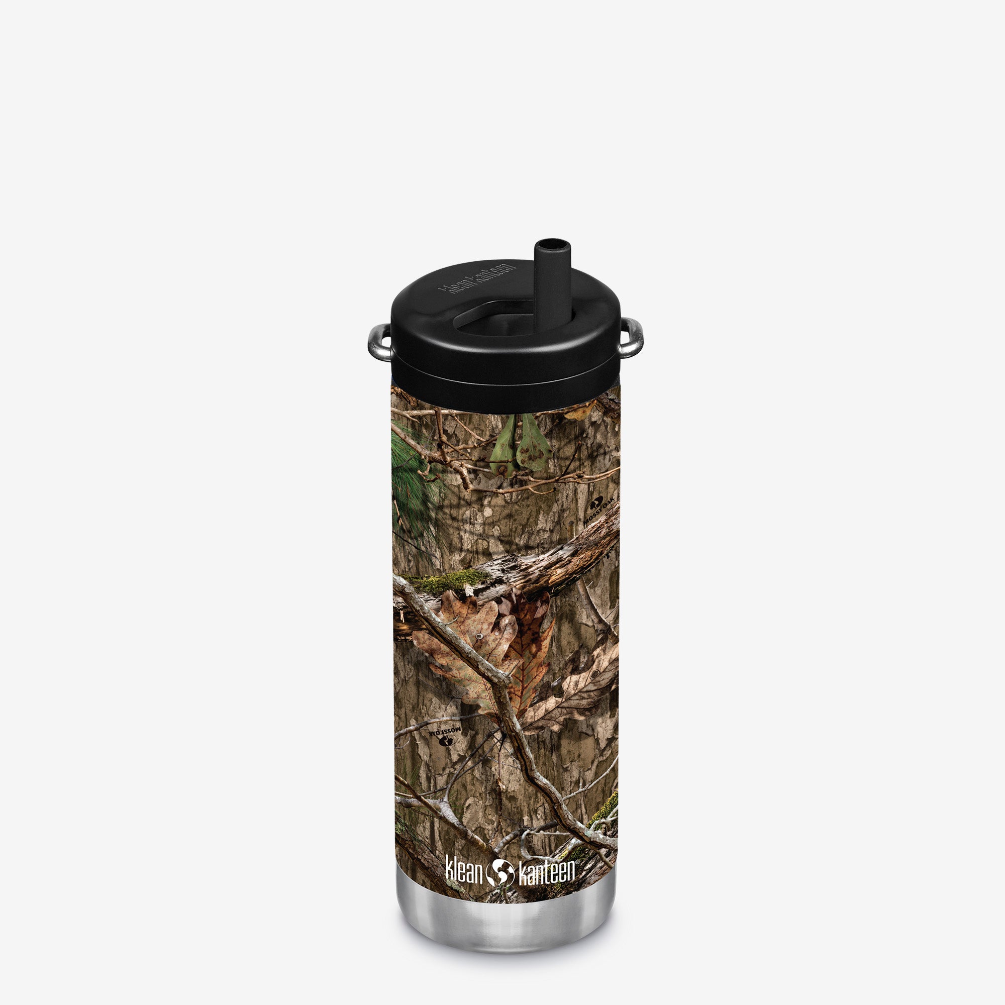 16oz Insulated Water Bottle with Twist Cap - Mossy Oak Camo - Country DNA