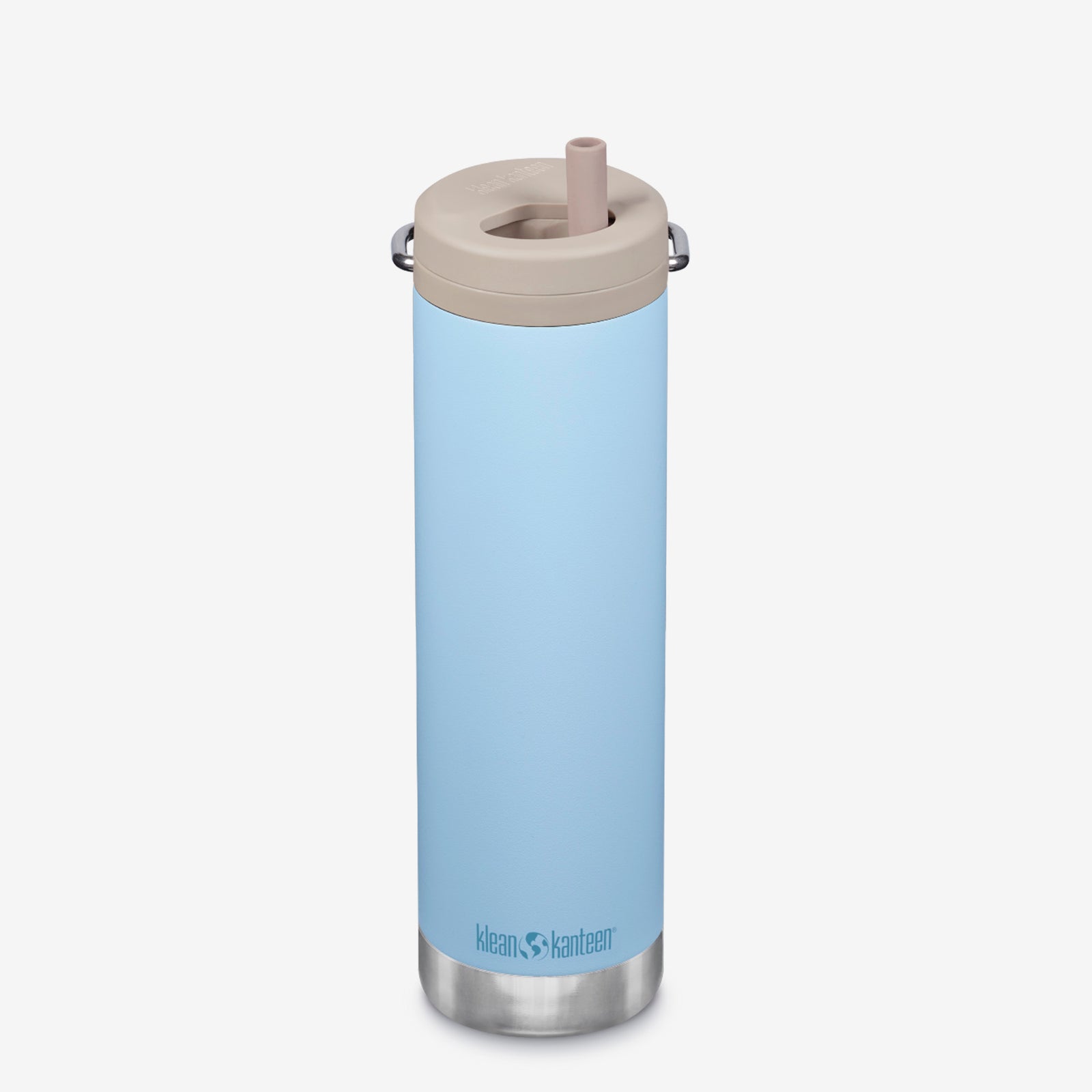 弁当箱・水筒 klean kanteen Insulated Classic 20 oz Insulated Water Bottle - TKWide 20 oz with Steel Straw