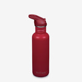 27oz Water Bottle - Garnet color