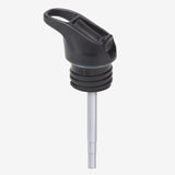 Flip Seal Sport Cap - closed with telescoping steel straw