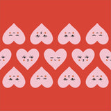 Limited Edition 18oz Classic Water Bottle with Sport Cap - Heart Faces