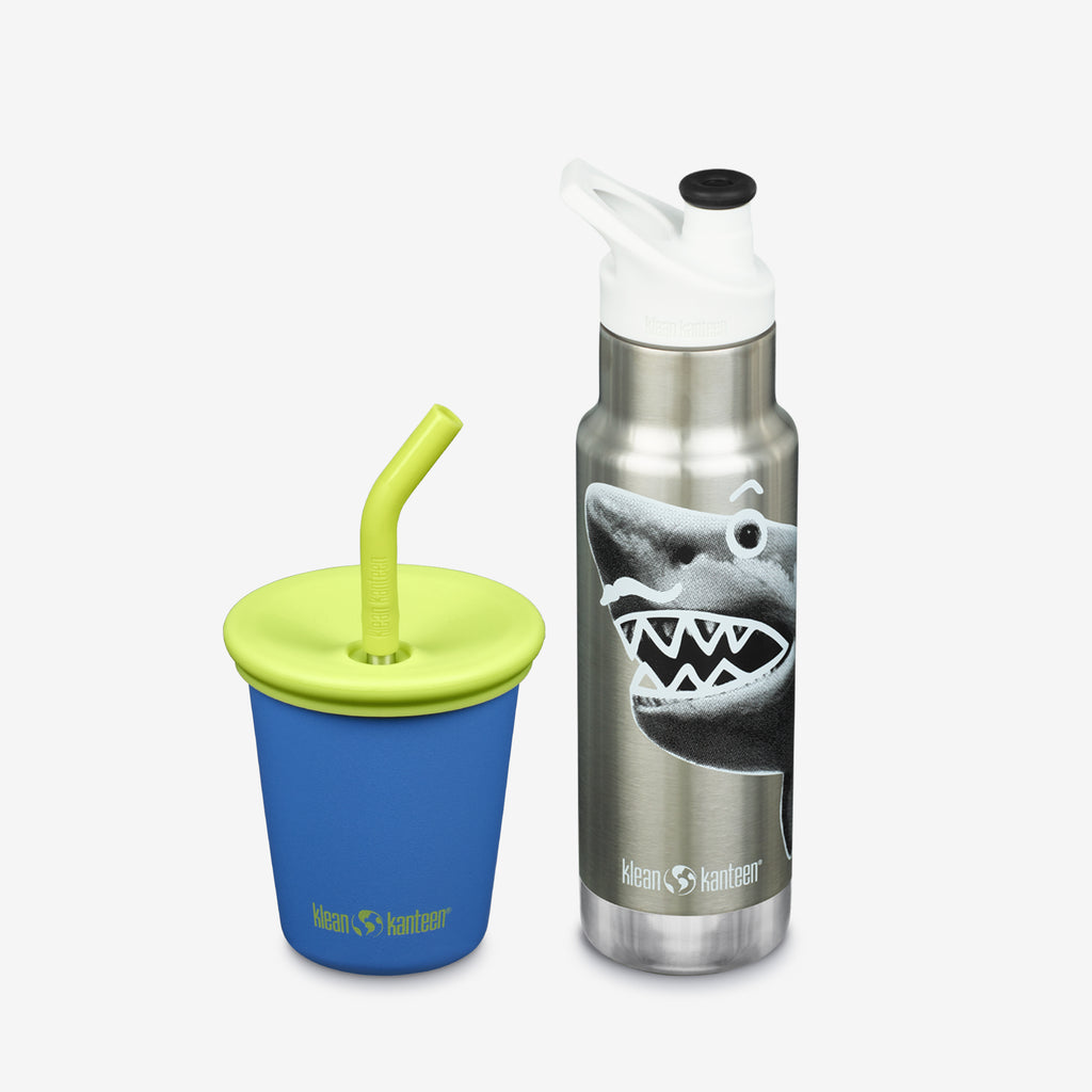 Kids' Sippy Cup and Insulated Water Bottle Set | Klean Kanteen
