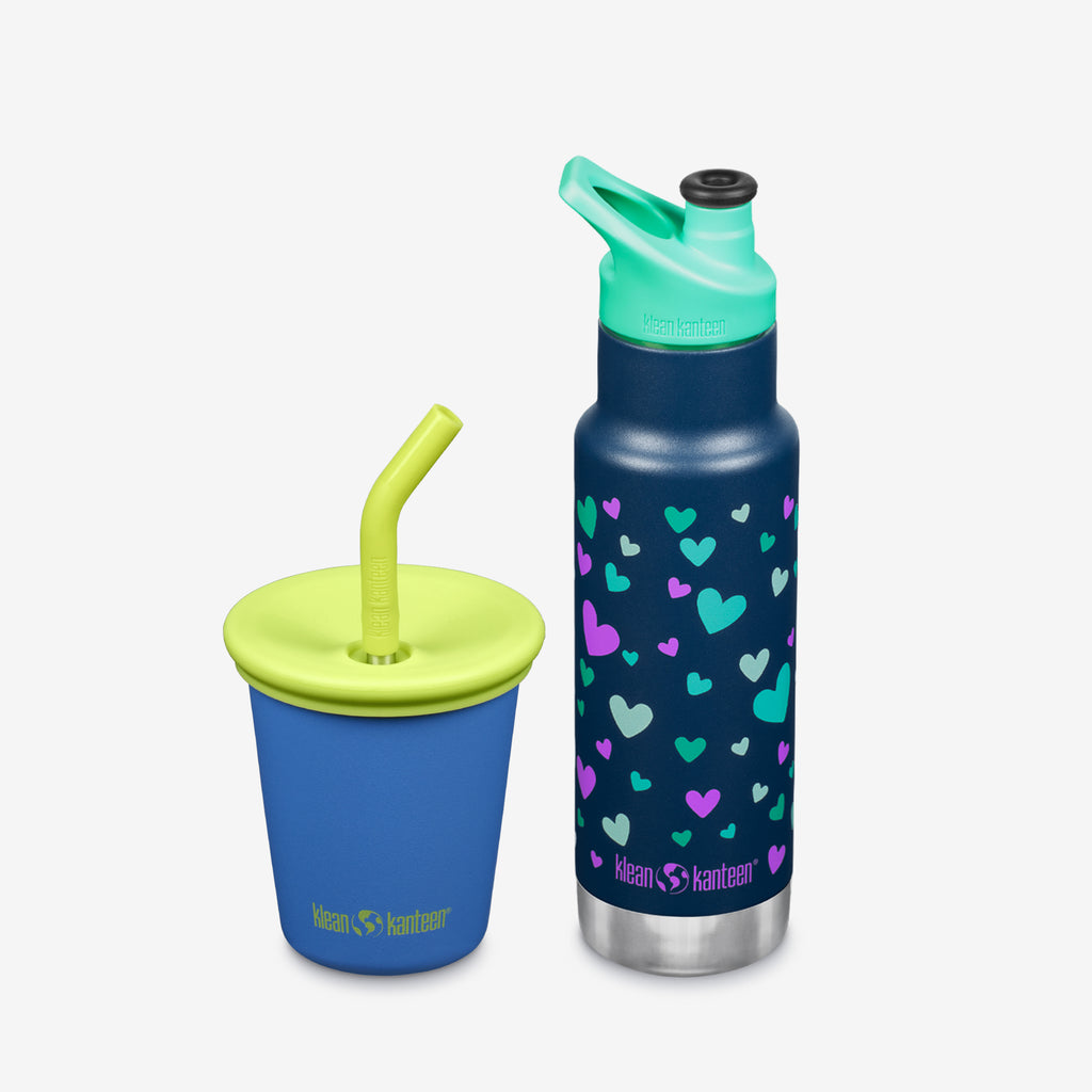 Kids' Sippy Cup and Insulated Water Bottle Set | Klean Kanteen