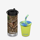 Kid's Sippy Cup and Wide Water Bottle Set