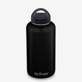 Wide Mouth Water Bottle 64oz - Black