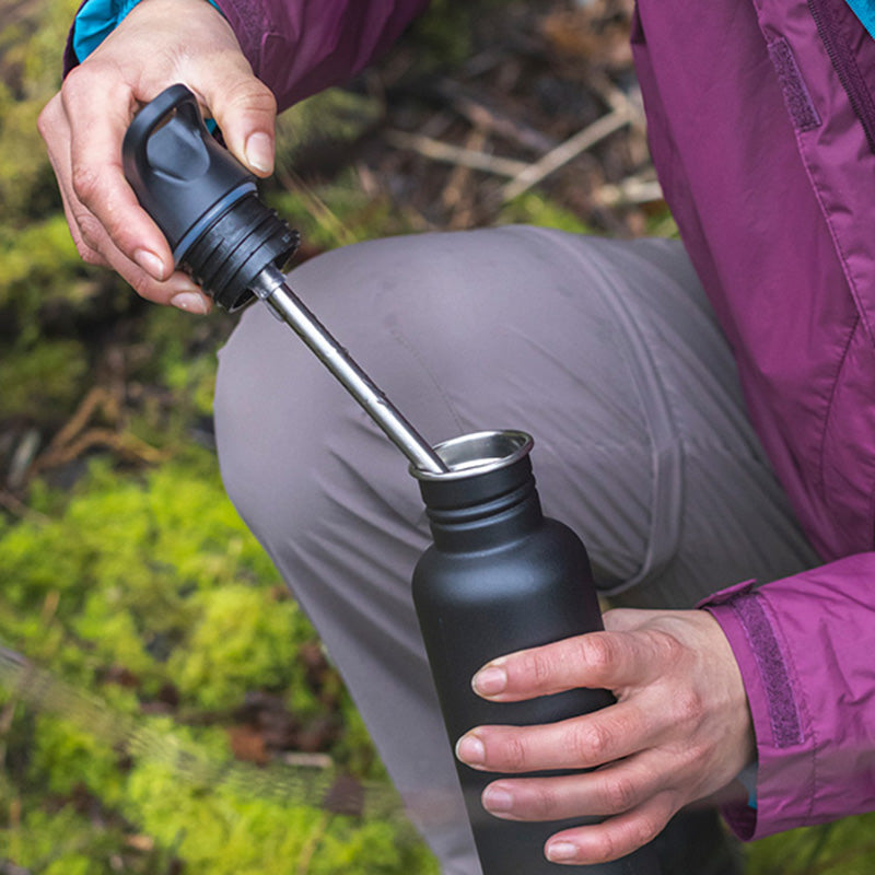 Sport Cap with Straw, Sports Bottle Cap, Flip Seal Cap | Klean Kanteen