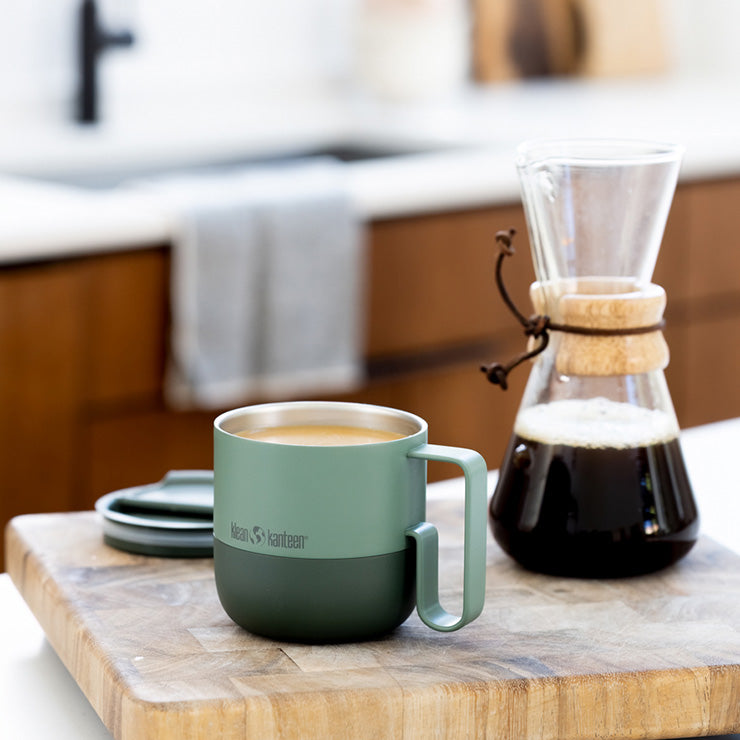 Coffee mug with drip coffee