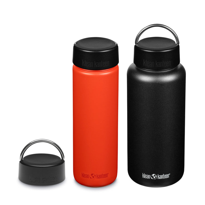 Klean Kanteen Wide Bottle 40 Ounce, Black