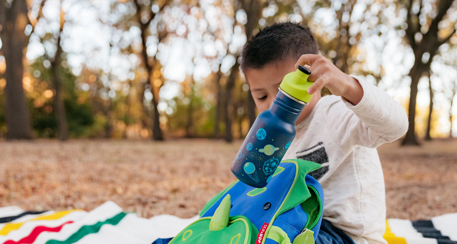 12oz Kids' Water Bottle with Planets