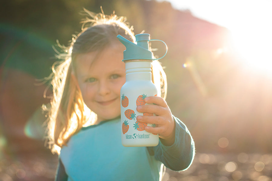 Kids' Water Bottle and Sport Cap
