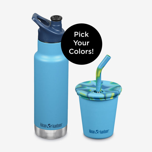 Kid's Cups, Sippy Cups, Steel Cups with Straws | Klean Kanteen