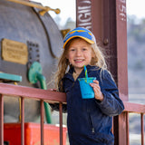 Kids Cup with Straw Lid  - kid by train