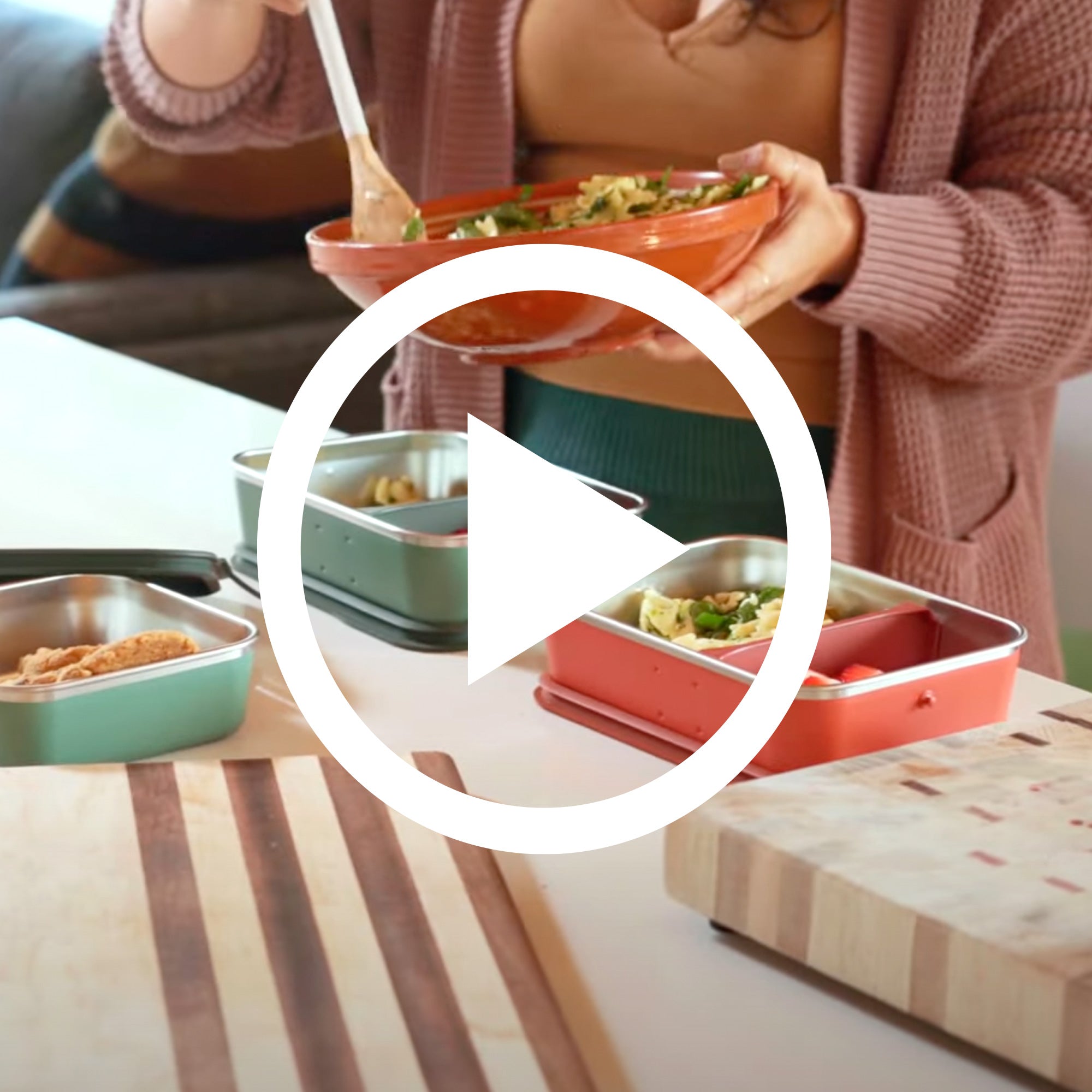 Stainless Steel Lunch Box & Bento Box, 23oz Food Box | Klean Kanteen