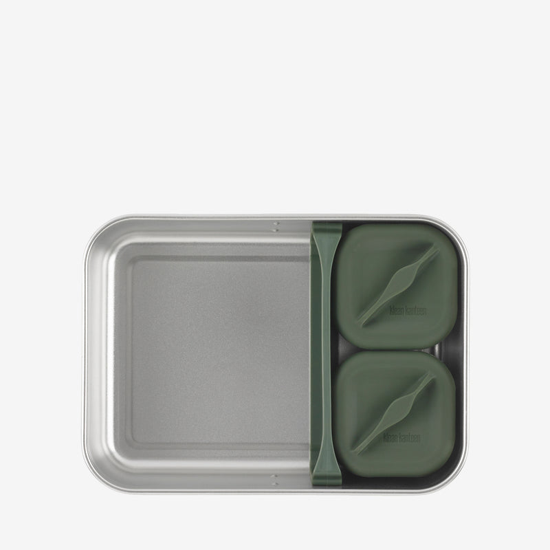Steel Snack Box for Sauces and Dips, 2.8 oz Food Box