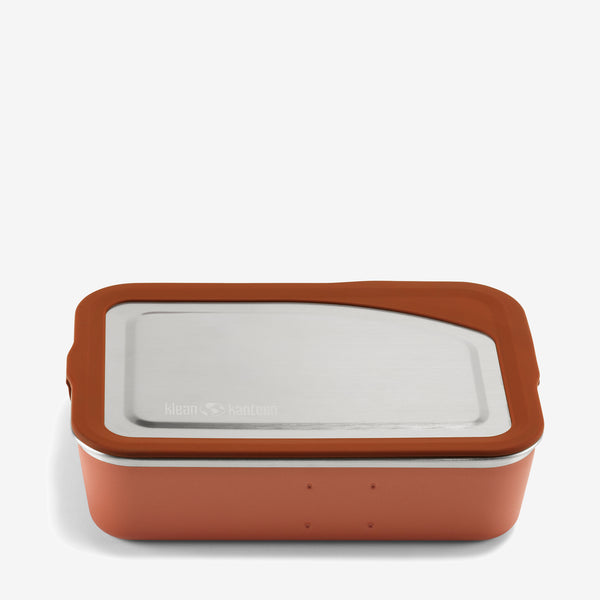 34 oz Steel Lunch Box - Meal - autumn glaze color