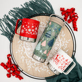 Holiday seasonal graphic  tumblers and mugs