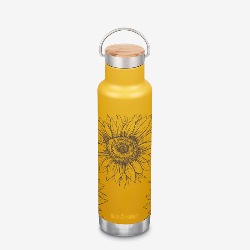 Sunflower Graphics Water Bottle - 20oz