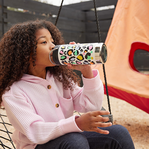 Insulated Water Bottle - TKWide 12 oz with Steel Straw | Klean Kanteen