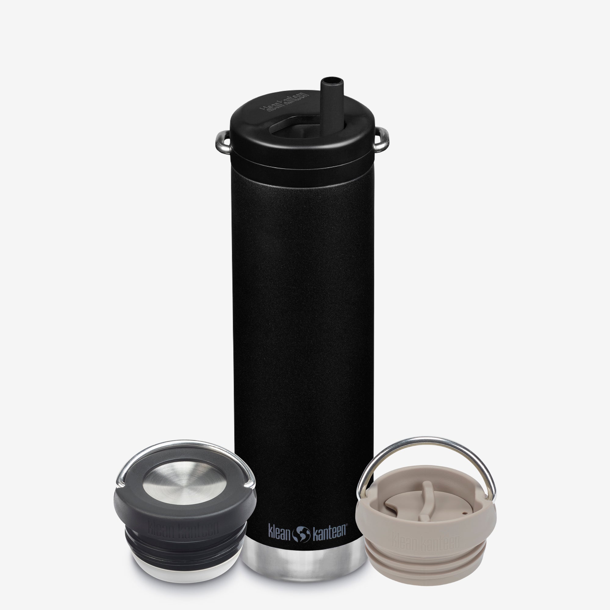 Insulated Water Bottle Bundle, 20oz TKWide with 3 caps | Klean Kanteen