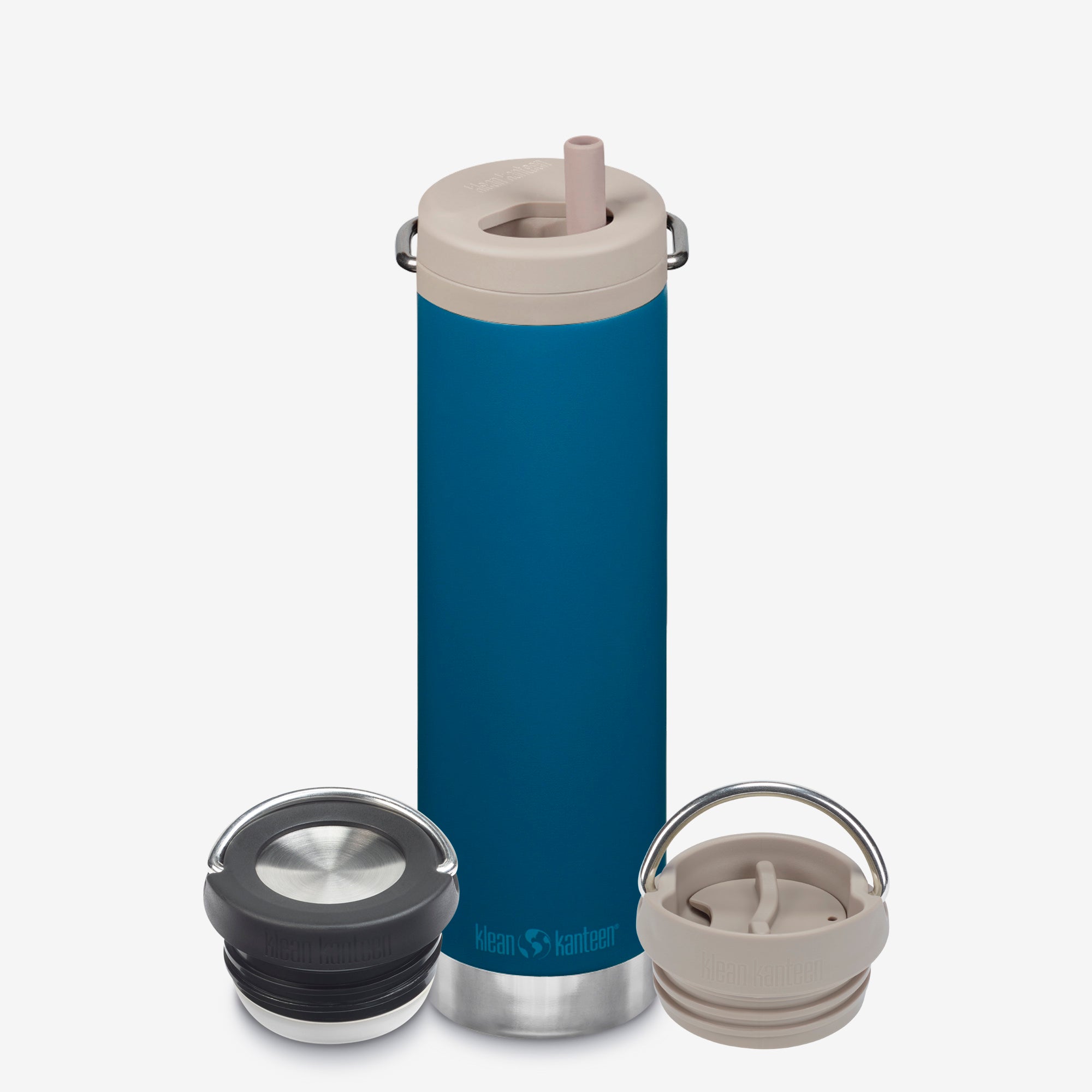 BR×KK Insulated Classic Narrow 20oz WDS Insulated Water Bottle Bundle, 20oz TKWide with 3 caps | Klean Kanteen