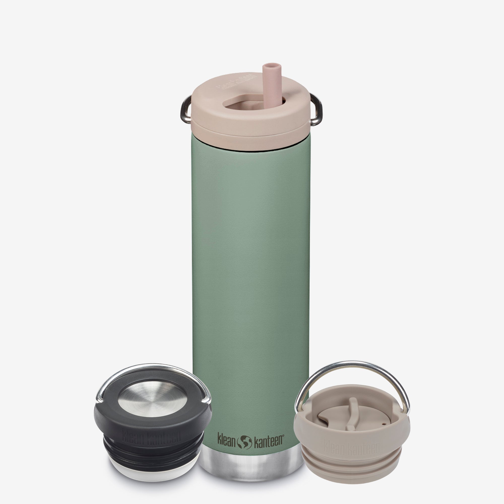 Insulated Water Bottle Bundle, 20oz TKWide with 3 caps | Klean Kanteen