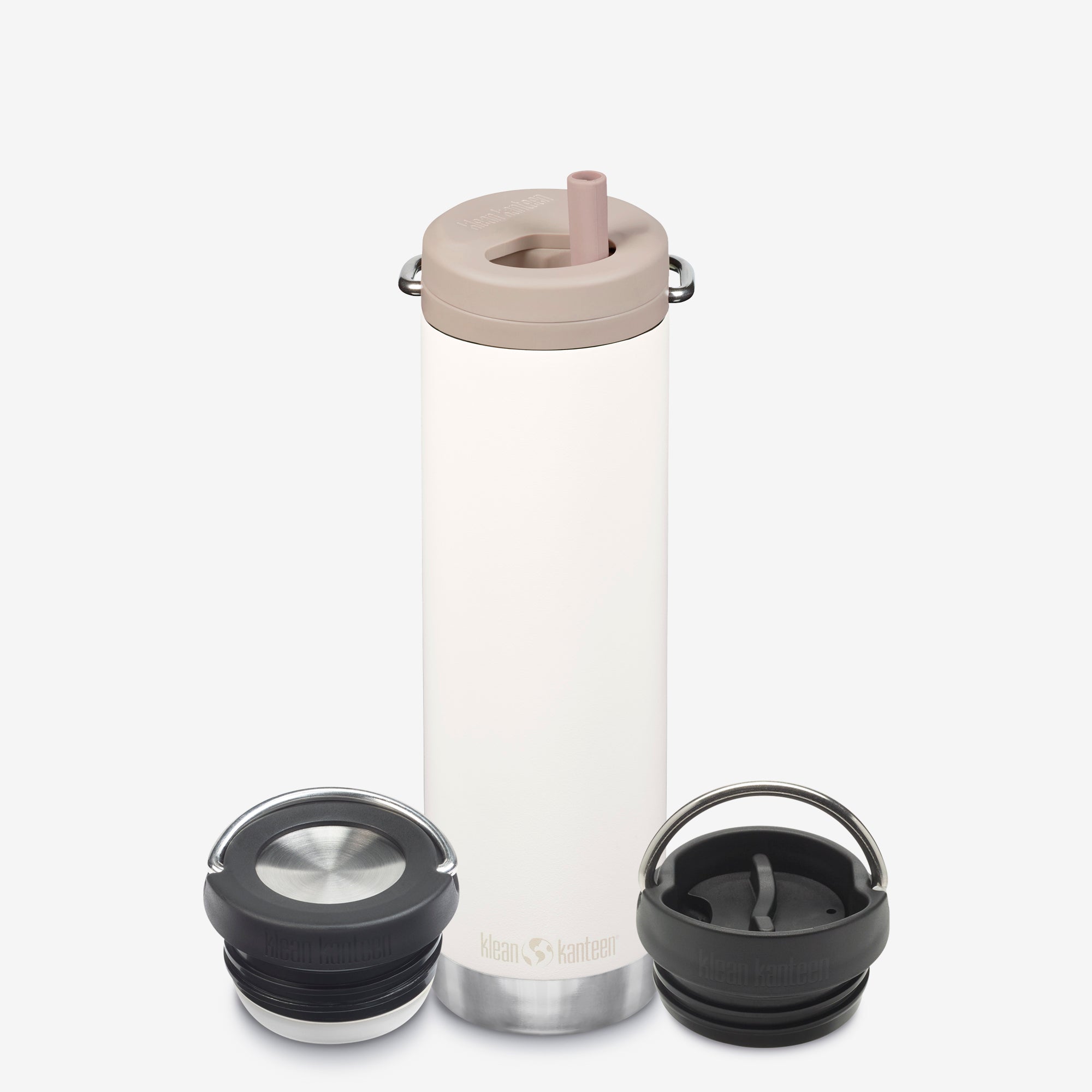 Insulated Water Bottle Bundle, 20oz TKWide with 3 caps | Klean Kanteen