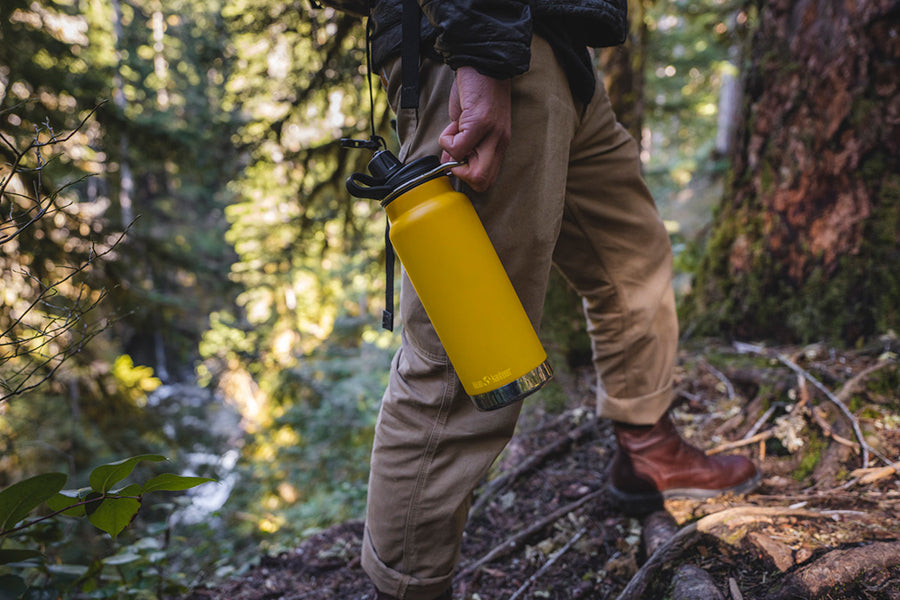 Insulated Water Bottle - TKWide 32 oz Chug Sports Cap | Klean Kanteen