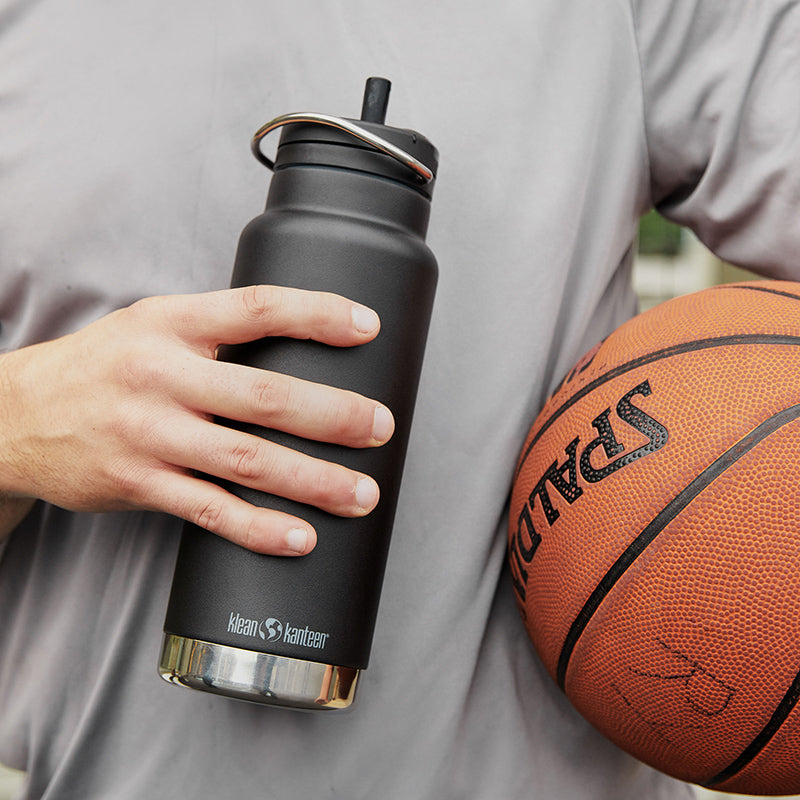 Insulated Water Bottle - TKWide 32 oz with Steel Straw | Klean Kanteen