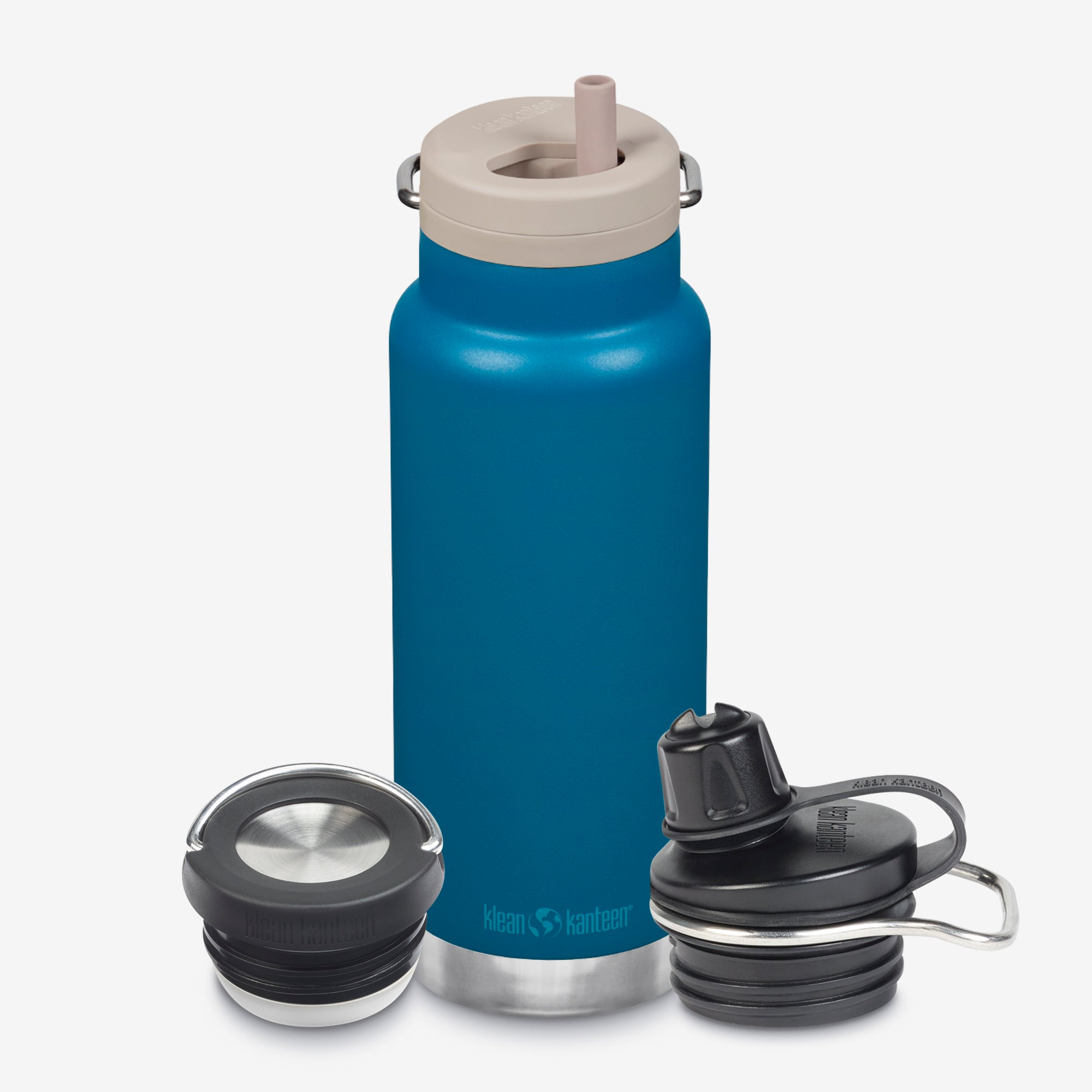 Insulated Water Bottle Bundle, 32oz TKWide with 3 caps | Klean Kanteen