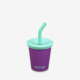 10 oz Kid's Cup with Straw Lid