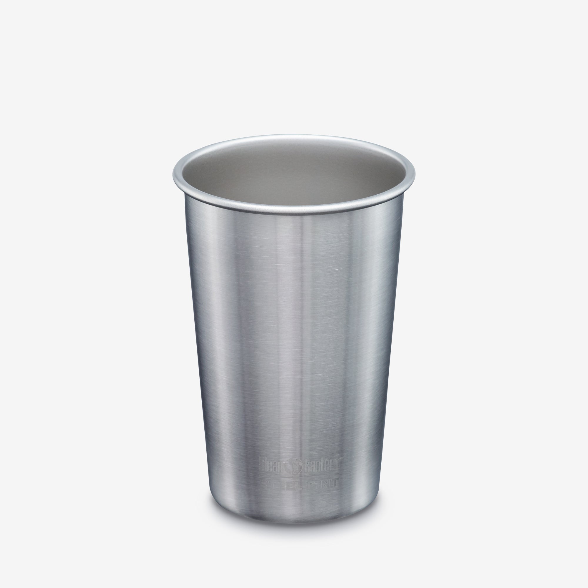 16oz Steel Pint Cup - Brushed