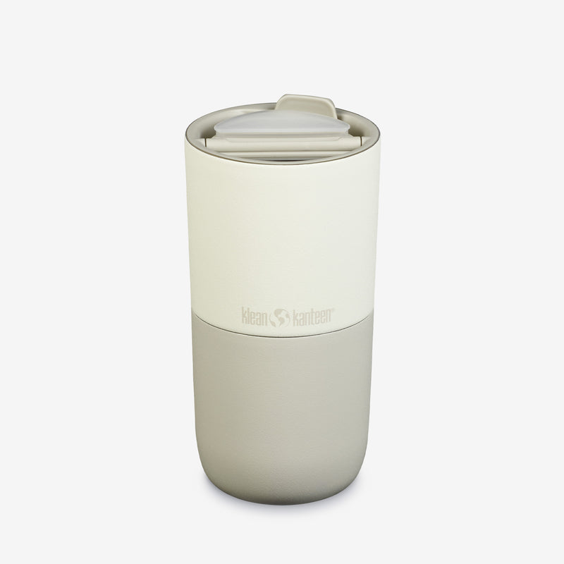 16oz Insulated Tumbler with Flip Lid open