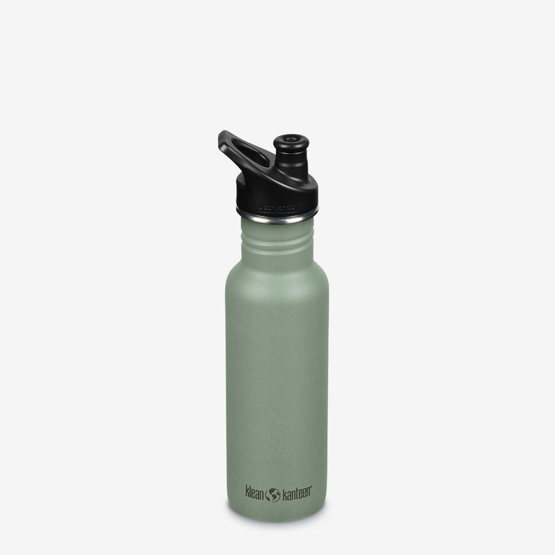 18 oz Water Bottle - Sea Spray green