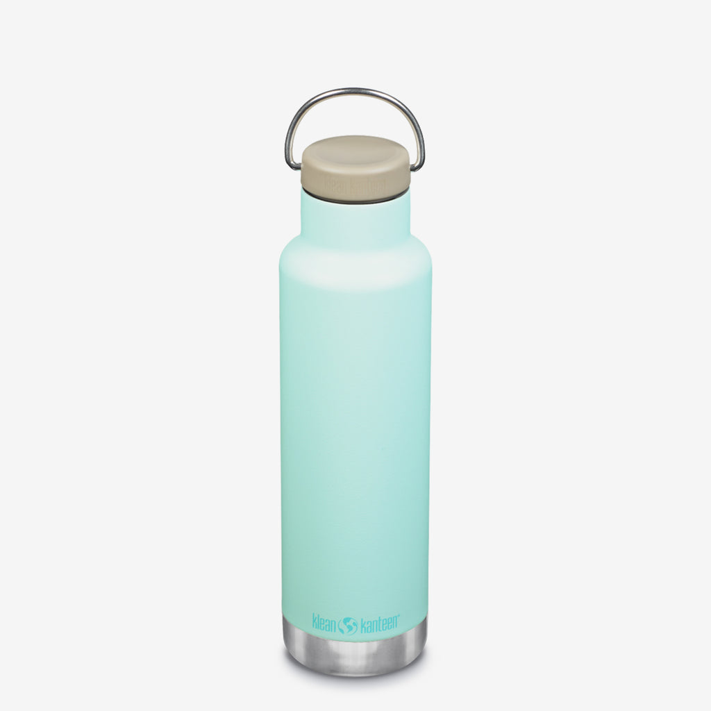 Klean Kanteen Bottle 20oz Insulated Classic Loop Black