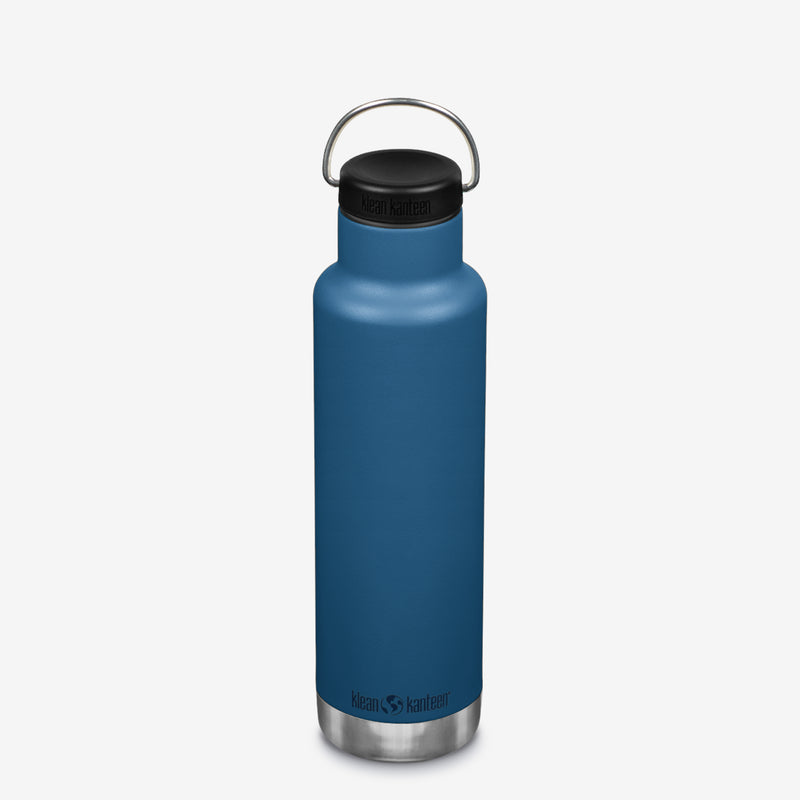 Klean Kanteen Insulated Classic 20oz-Loop Bottle - Real Teal