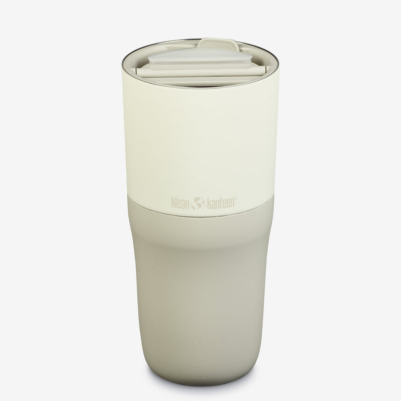 26oz Insulated Tumbler with Flip Lid open