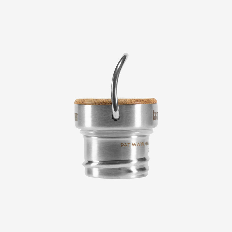 Klean Kanteen Classic Caps: Stainless Unibody Bamboo Cap