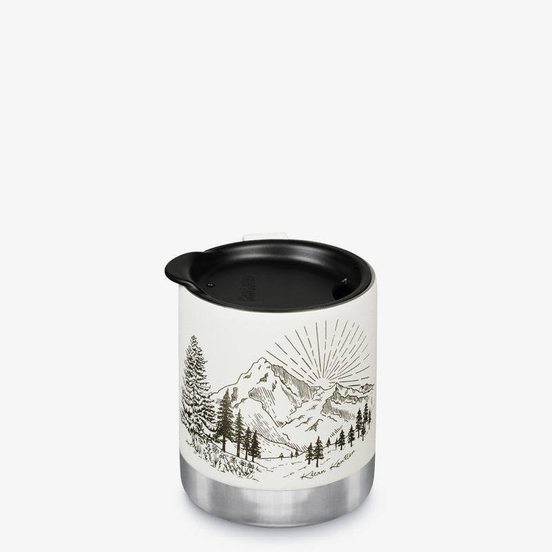 Mountain Graphic on Matte White Mug