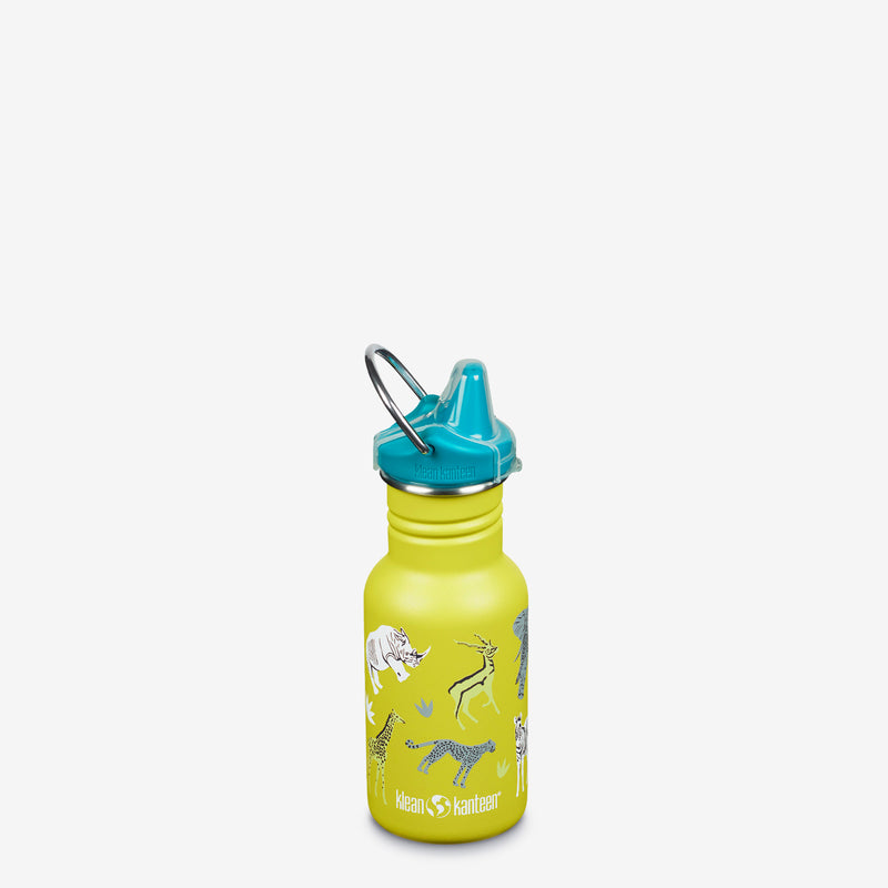 12 oz Kids' Sippy Water Bottle - Safari design