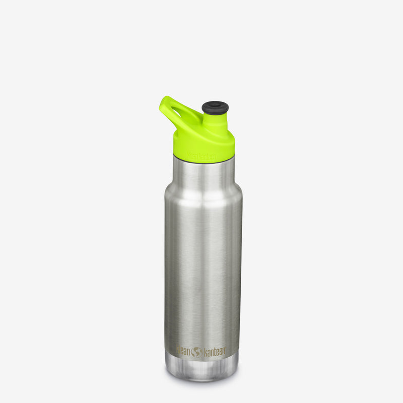 Insulated 12 oz Kids' Water Bottle - Brushed Stainless