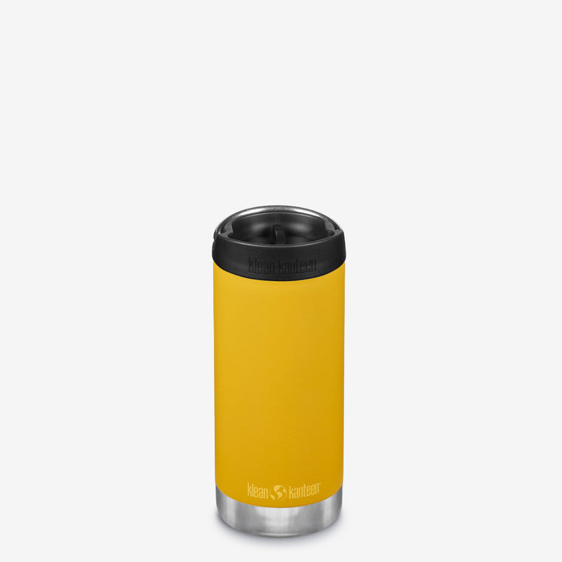 12 oz Insulated Coffee Tumbler and Bottle - Marigold yellow