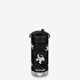 12 oz Insulated Water Bottle with Straw Lid - Astronauts