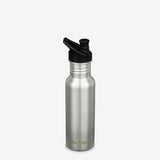 18 oz Water Bottle - Brushed Stainless
