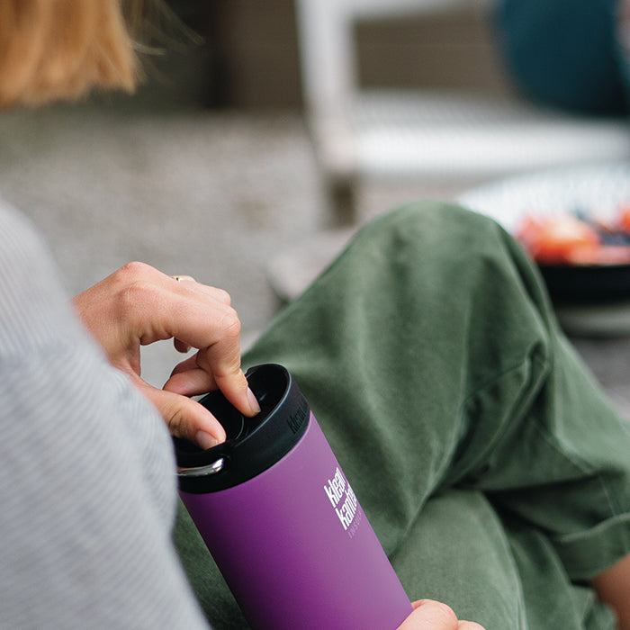 Klean Kanteen TKWide Caps: Leakproof Café Cap and Mug Lid