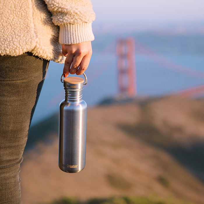 Stainless Steel Plastic-Free Reflect Water Bottle 27oz | Klean Kanteen
